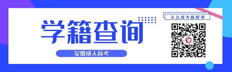 2024年安徽成人高考學籍查詢流程